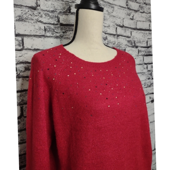 Apt 9 bejeweled neckline sweater - Picture 2 of 4